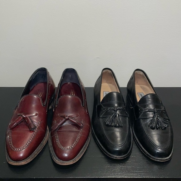 Johnston & Murphy Loafer’s.  Lot of 2. Size 8.5 - Picture 1 of 16